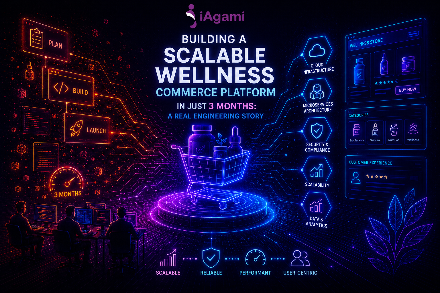 Building a Scalable Wellness Commerce Platform in Just 3 Months: A Real Engineering Story